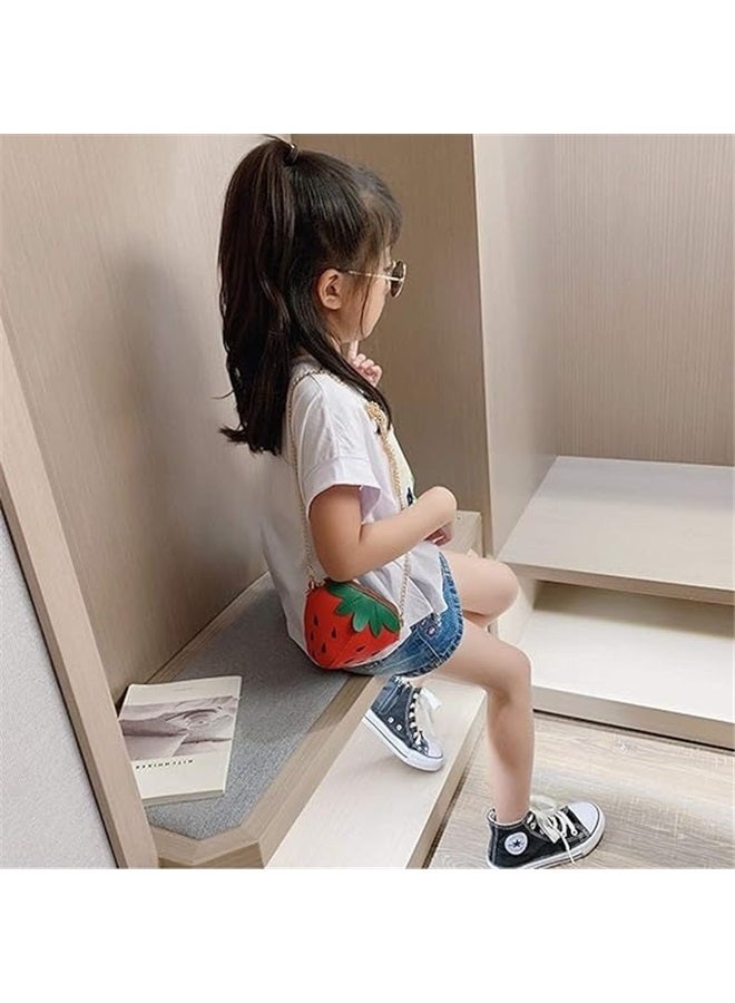 Cute Toddler Kids Crossbody Purse, Small Mini Coin Purse, Messenger Bag for Girls Women, PU Leather Bag Gift for Adult  - Image 4