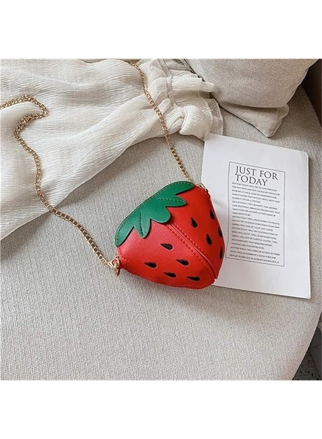 Cute Toddler Kids Crossbody Purse, Small Mini Coin Purse, Messenger Bag for Girls Women, PU Leather Bag Gift for Adult  - Image 1