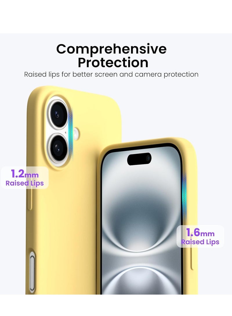 JAJEEK Case Compatible with iPhone 16 Plus Liquid Soft Silicone iPhone 16 Plus Cover with Inside Microfiber Lining Shockproof Gel Rubber Phone Case for iPhone 16 Plus 6.7inch – Durable, Lightweight, and Stylish Protection - Image 3