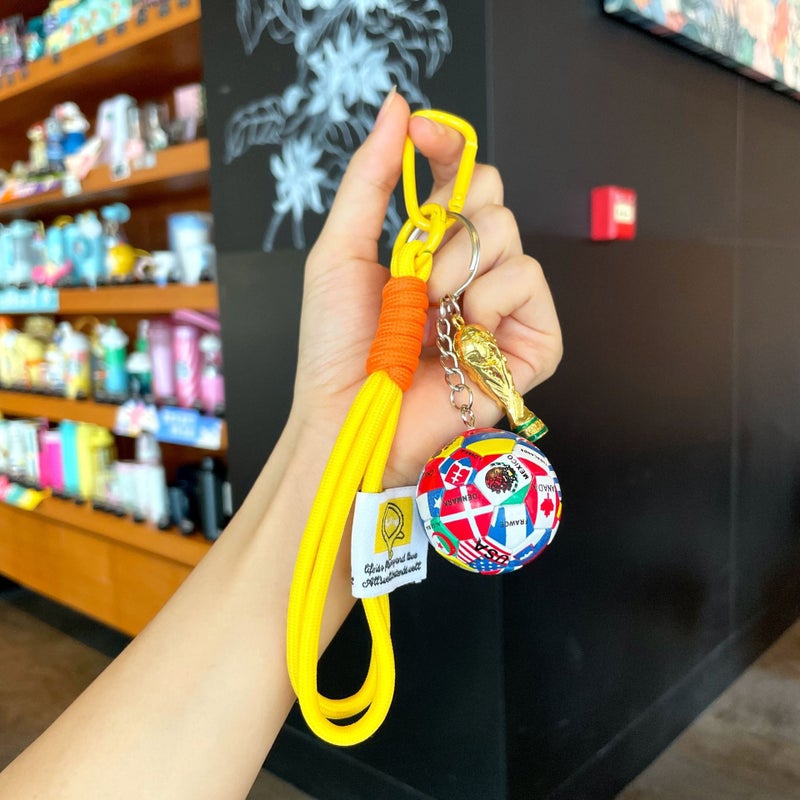 2026 FIFA World Cup USA-Canada-Mexico Football Keychain - Exquisite Acrylic Pendant Souvenir Gift