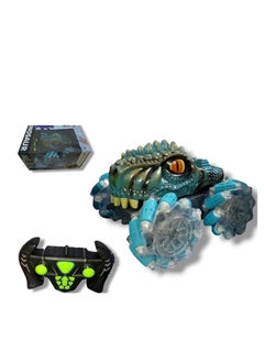 Generic Dinosaur 2.4GHz Remote Control Stunt Car – High-Speed RC Vehicle with 360° Spins & Flips – All-Terrain Racing Toy for Kids & Adults (Milky color)  - Image 1
