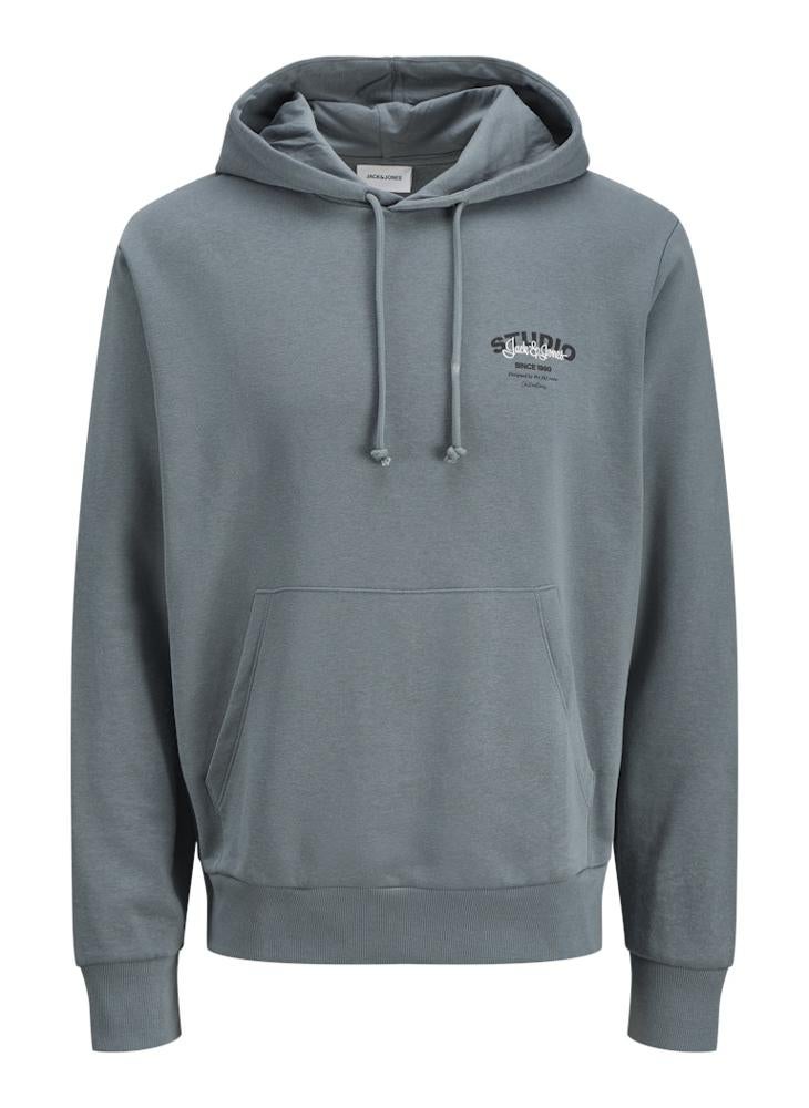 JACK & JONES Text Print Pullover Hoodie