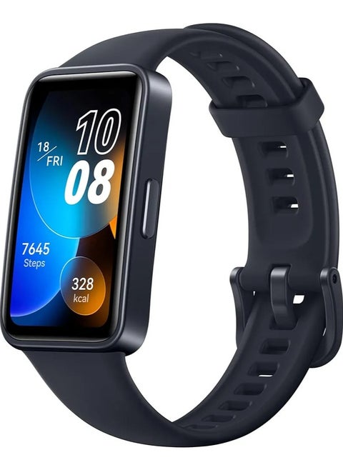 HUAWEI Band 8 Fitness Watch -Ultra Thin Smart Band design with Up to 2 Weeks Battery Life - Activity Trackers Compatible with Android & iOS with Full Health Management & Sleep Tracking -Midnight Black