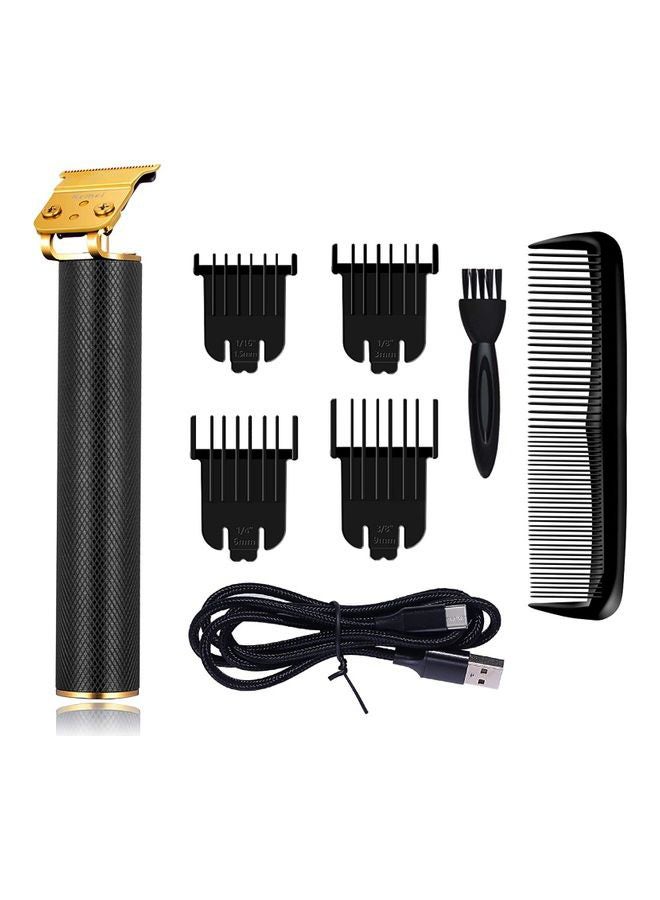 Professional Oil Head Carving Hair Clipper in Black/Gold, Dimensions 7.6 x 4 x 2.5 inches - Image 3