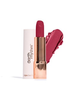 Earth Rhythm Serum Lipstick With Spf 15 - Gulabo (06), Cream | Dewy Finish, Chap Resistant, Nourishes Lips, Non Comedogenic | Infused With Apricot Oil, Rose Oil, Shea Butter 3.8 Gm  - Image 1
