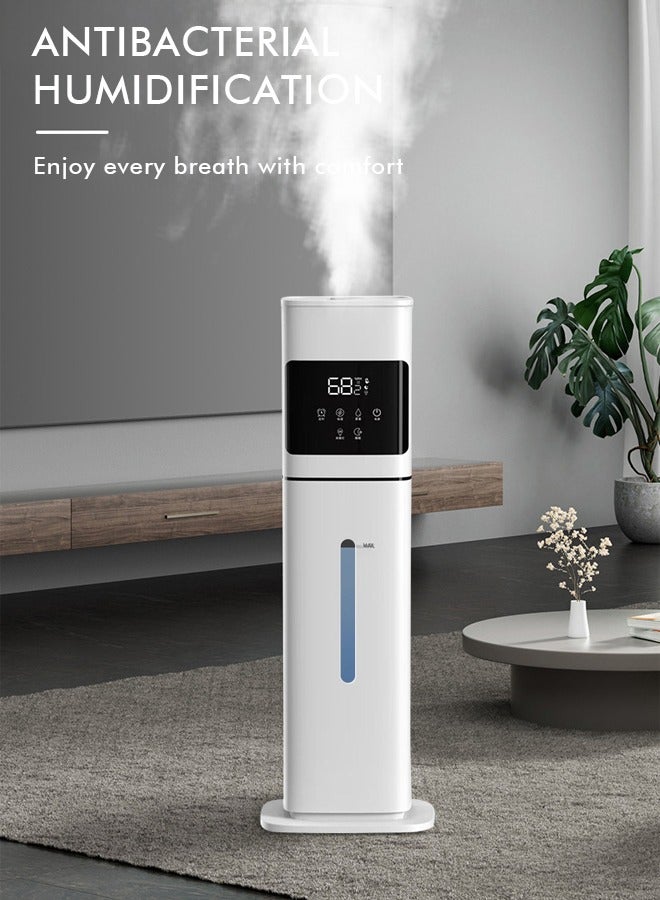 ET-LIFE Humidifier for Bedroom Large Room, 8L Ultrasonic Humidifier Top Fill Last Up to 48H Large Humidifier with Remote, for Baby, Home, Office and Plant - Image 5