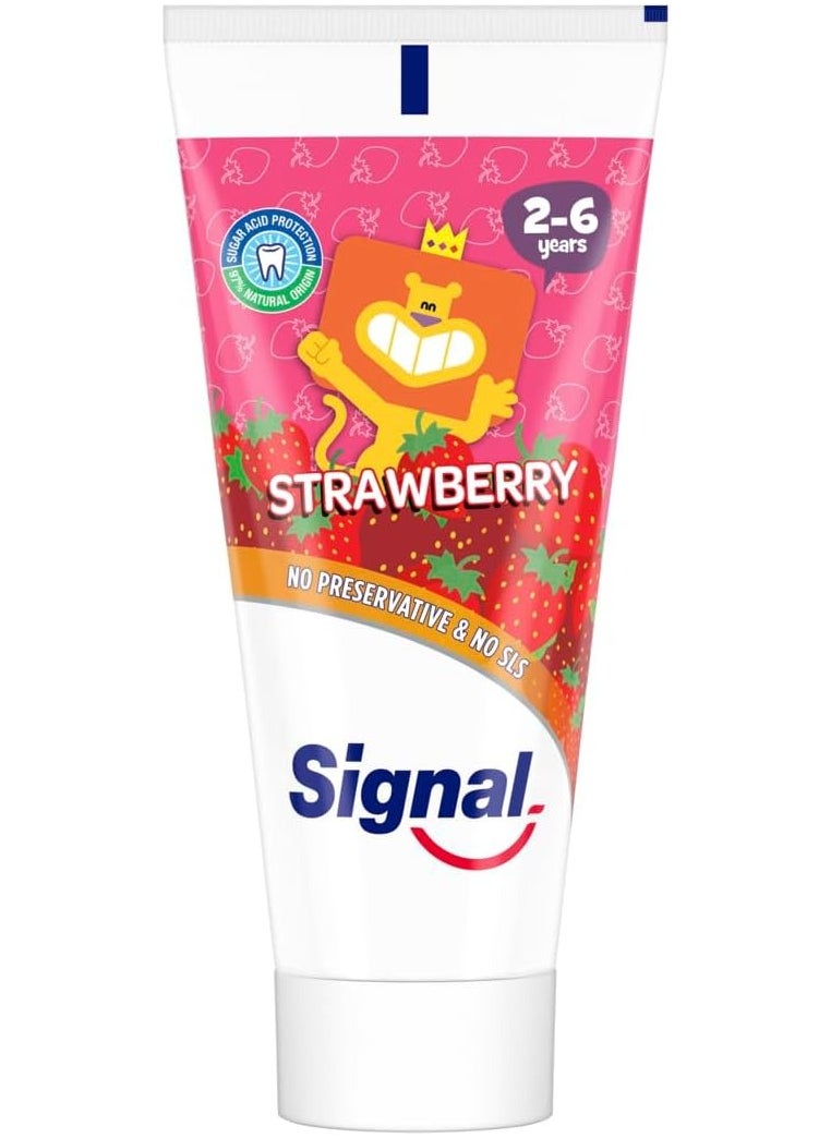 Signal Signal Toothpaste Strawberry 50Ml  - Image 1