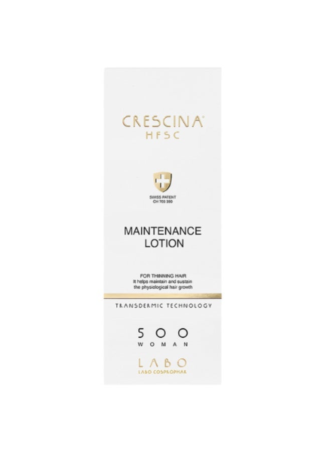 Crescina HFSC Transdermic Re-Growth Maintenance Lotion for Thinning Hair 500 Woman 100ml - Image 2