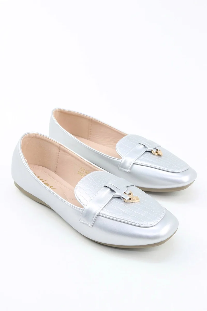 Viny VINY Women's Loafer Ballet Flats – Comfortable Slip-On Flat Shoes, Lightweight Casual Office & Everyday Walking Shoes