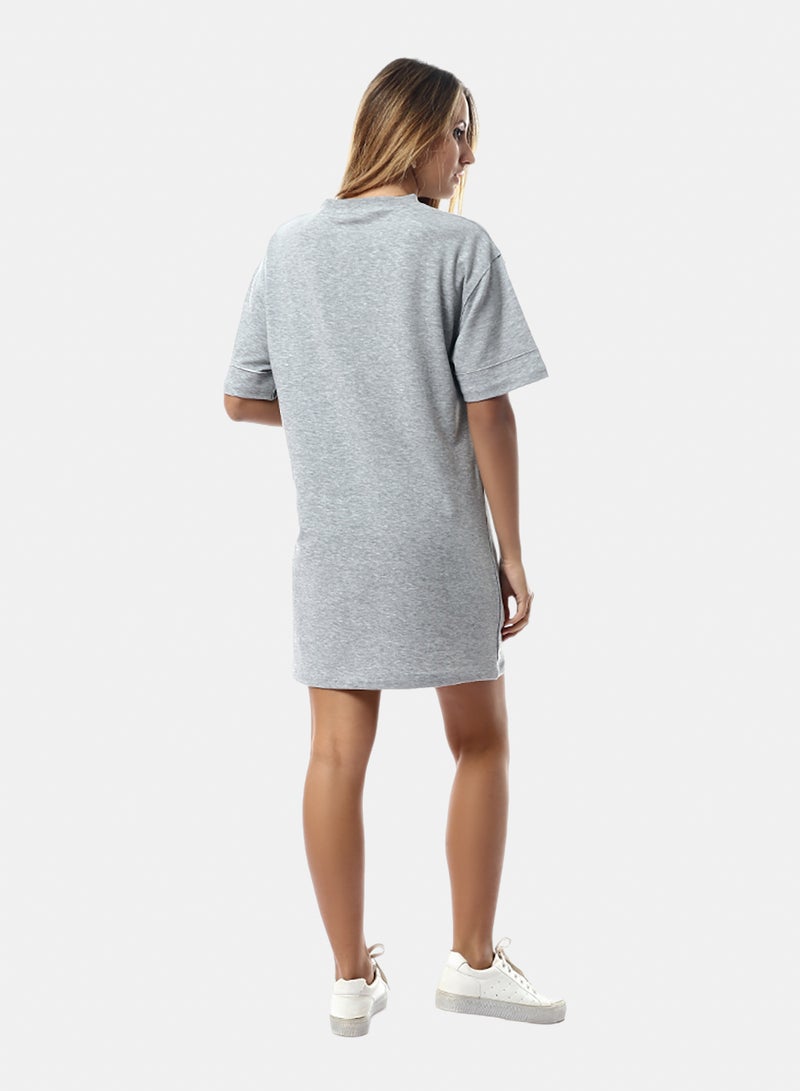 belle Short Sleeves Comfy Slip On NightGown - Image 3