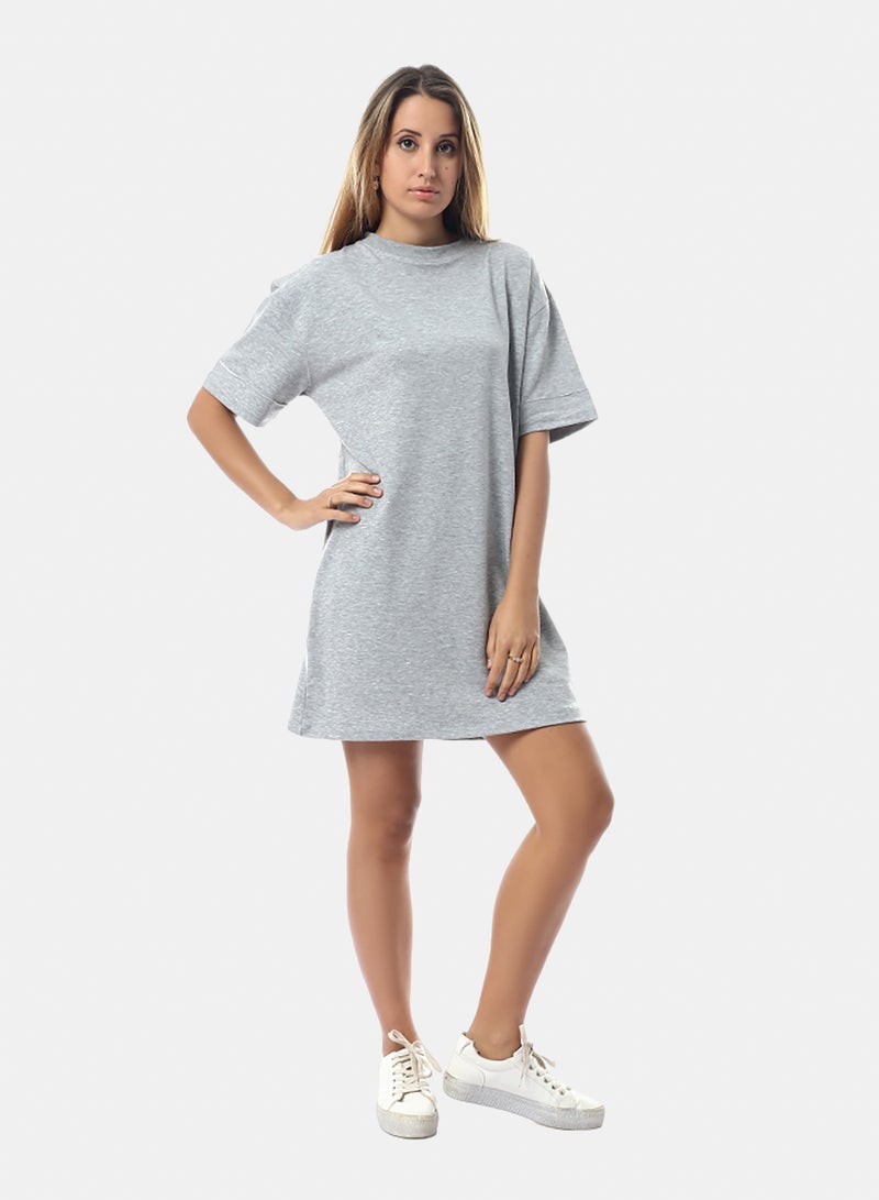 belle Short Sleeves Comfy Slip On NightGown - Image 1