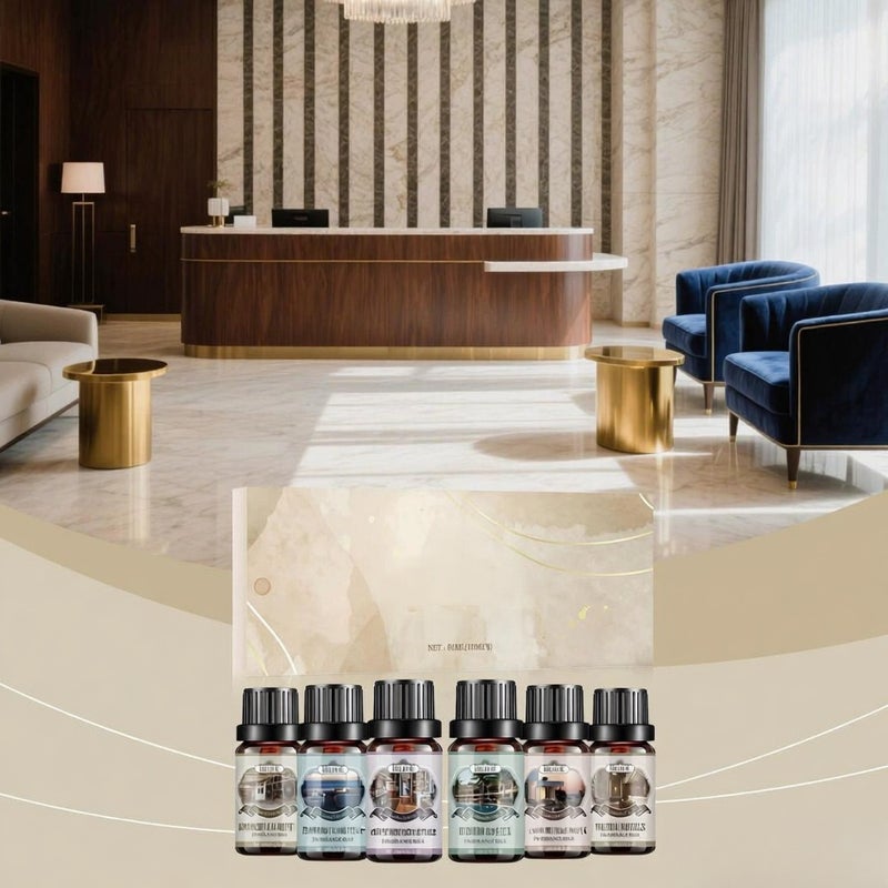 زيت أساسي للعطر المنزلي والمكتبي الطازج والعطري - أسود - Image 4