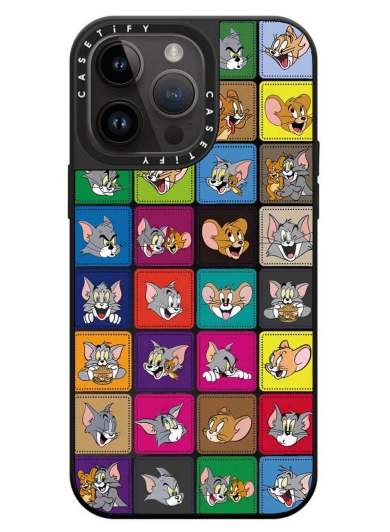 Casetify For iPhone 15 Pro Max Case Tom and Jerry Magnetic Adsorption Phone Cover - Image 1