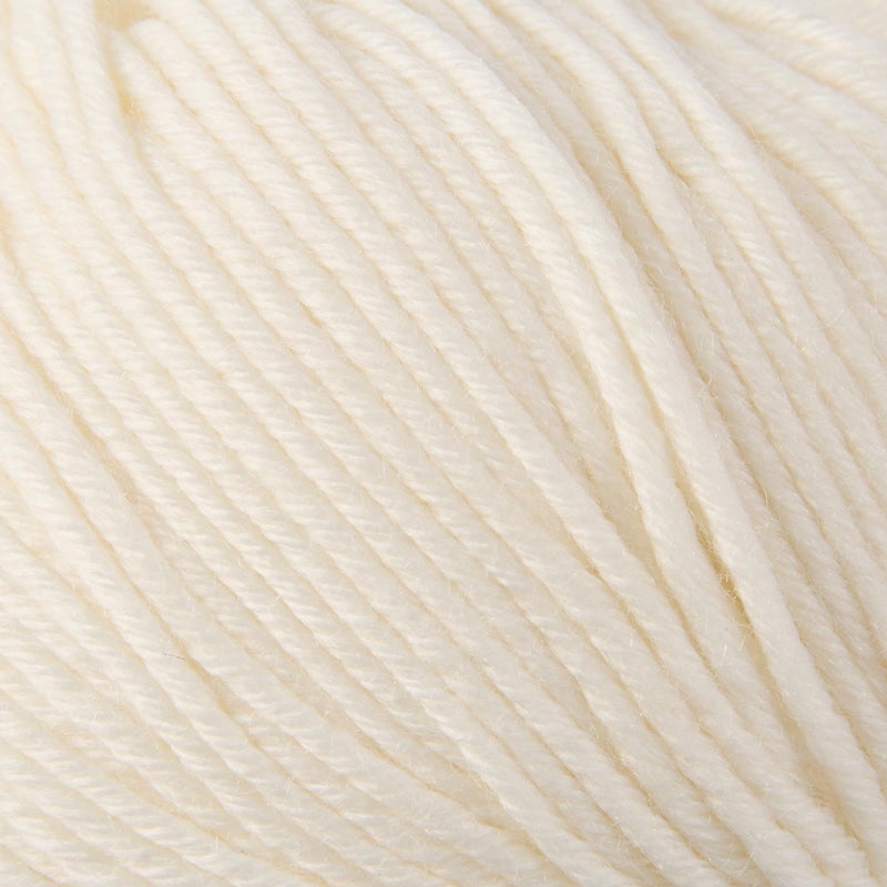 Gisimo 2 Balls Merino Wool Yarn, 12-Ply Luxurious and Soft Yarn for Hand Knitting & Crocheting, 1.76 OZ/50g, 120 yds/110 Metersï¼ˆWhite,2Ballsï¼‰ - Image 2