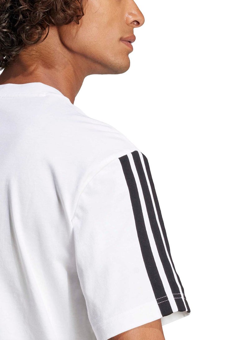 Adidas Essentials 3-Stripes Single Jersey T-Shirt - Image 4