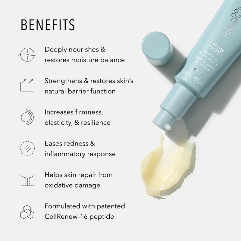 HydroPeptide Barrier Builder, Reparative Nourishing Therapeutic Face Cream, 1.7 Ounce - Image 3
