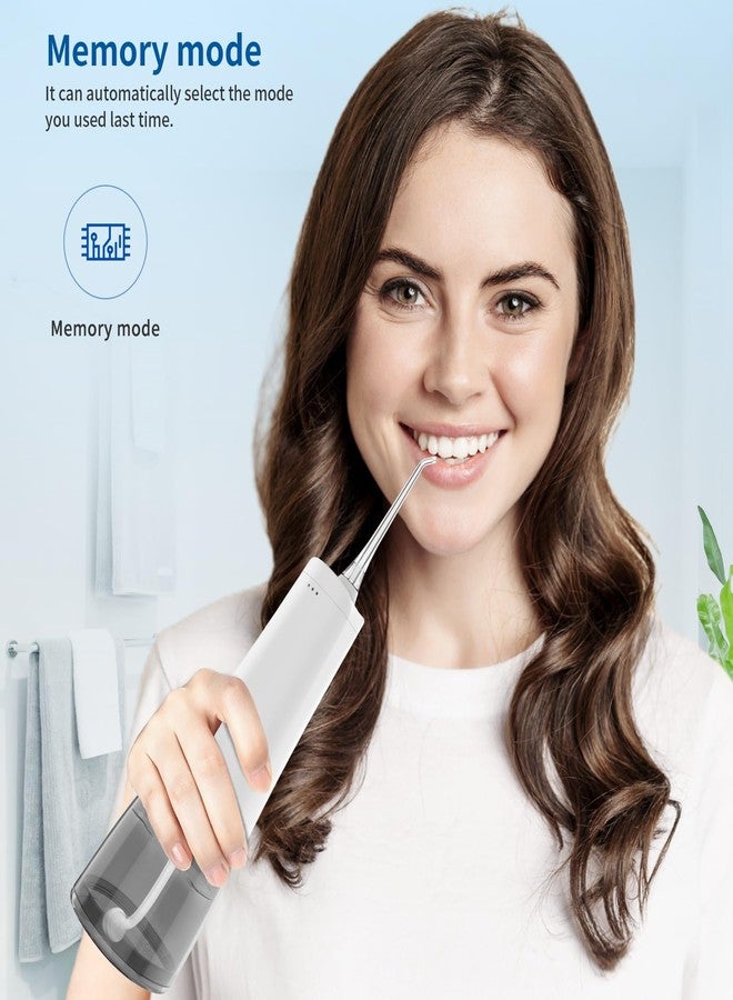 Dentiden Pro C 120 | Portable Dental Flosser with 4 Nozzles, IPX7 Waterproof | Cordless, Rechargeable, 300ml Tank, 4 Cleaning Modes, 120 PSI Pressure, 45 Days Usage | 4 Operating Modes | Oral Irrigator - Image 5
