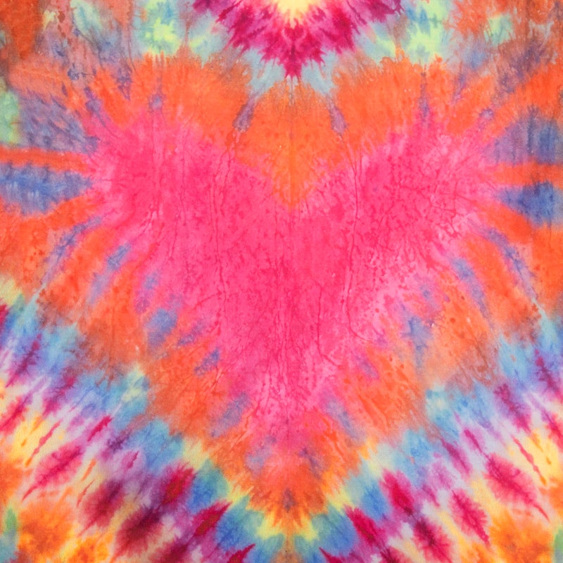 JINTING Tie Dye Sweatshirts for Women - Valentine's Days Heart Shirt Love Vibes Long Sleeve Pullover Tops - Image 5