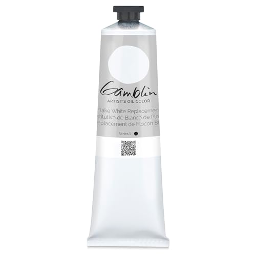 Gamblin Artist Oil Color - Flake White Replacement - 150 ml Tube - Image 1