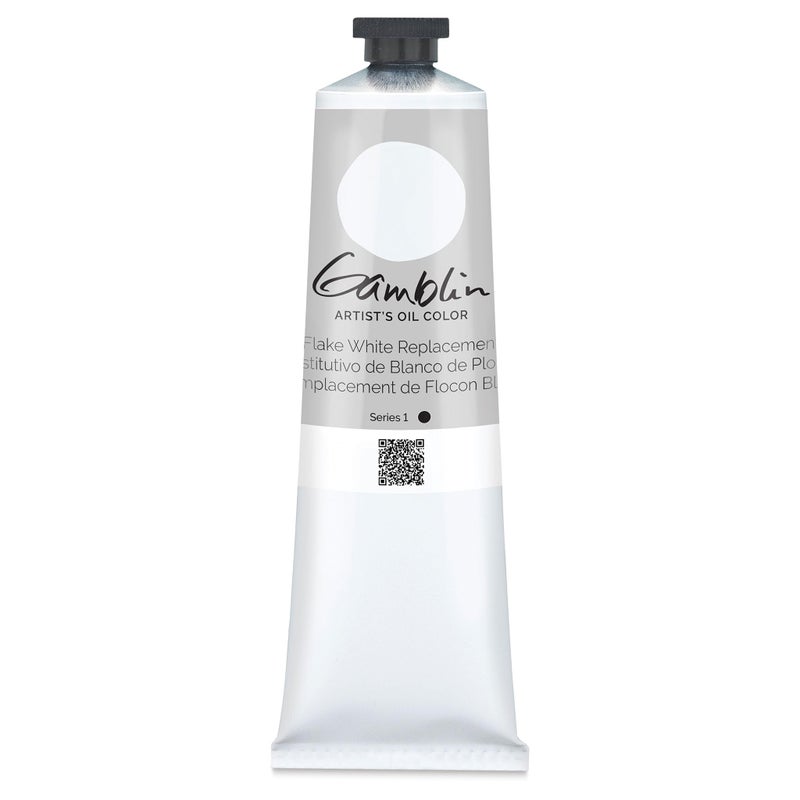 Gamblin Artist Oil Color - Flake White Replacement - 150 ml Tube - Image 2