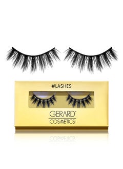Gerard Cosmetics Realness Eyelashes - Full and Flirty Style - Can Be Worn Up To 15 Plus Times - Perfectly Curled for Use with Glasses - Suitable for Every Occasion - Cruelty-Free - 1 Pair