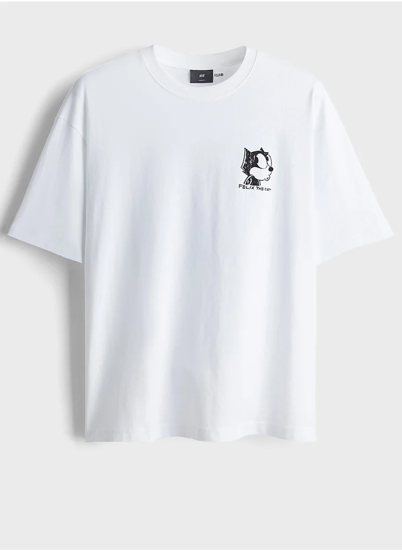 اتش اند ام Loose Fit T-Shirt