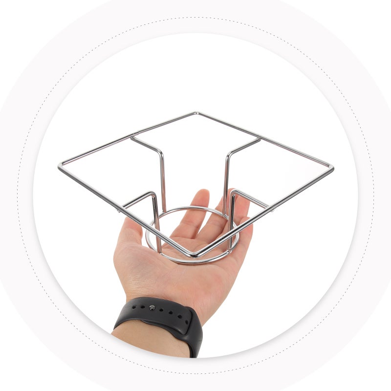 Portable Grill Rack for Chicken Roasting, Stable Frame Ensures Even Cooking - Image 4