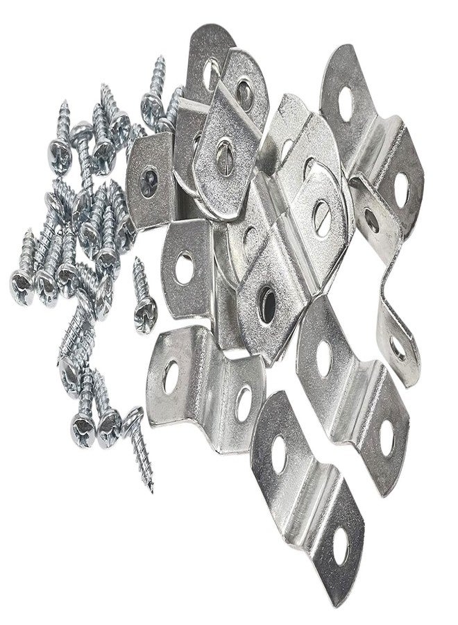 888 Corp 3/8" Canvas Offset Clips Extra Heavy Duty with Screws 20 Pack - Image 1