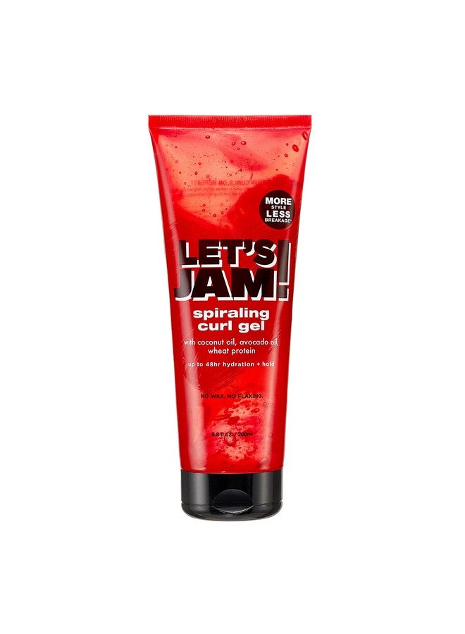 SoftSheen-Carson Oftsheencarson Lets Jam! Spiraling Curl Gel Antibreakage Hair Care For 48Hr Hydration And Hold For Curly Hair 6.8 Fl Oz - Image 1