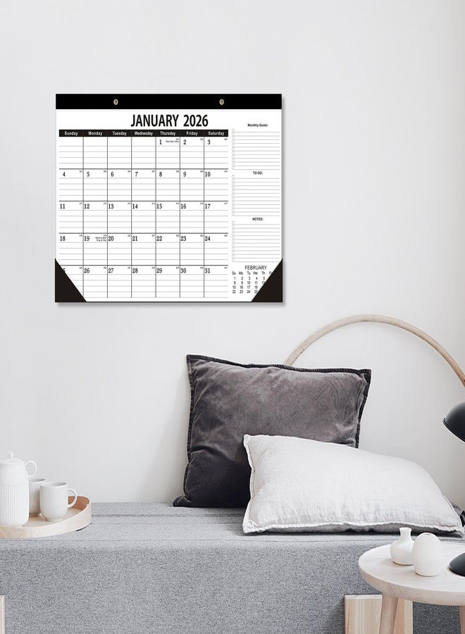 OLUPAND Desk Calendar 2026,January 2026 to June 2027,2026 Desk Calendar- 12x17",Calendar 2026-2027 as Office Calendar,Teacher 2026 Calendar (2 PACK) - Image 2
