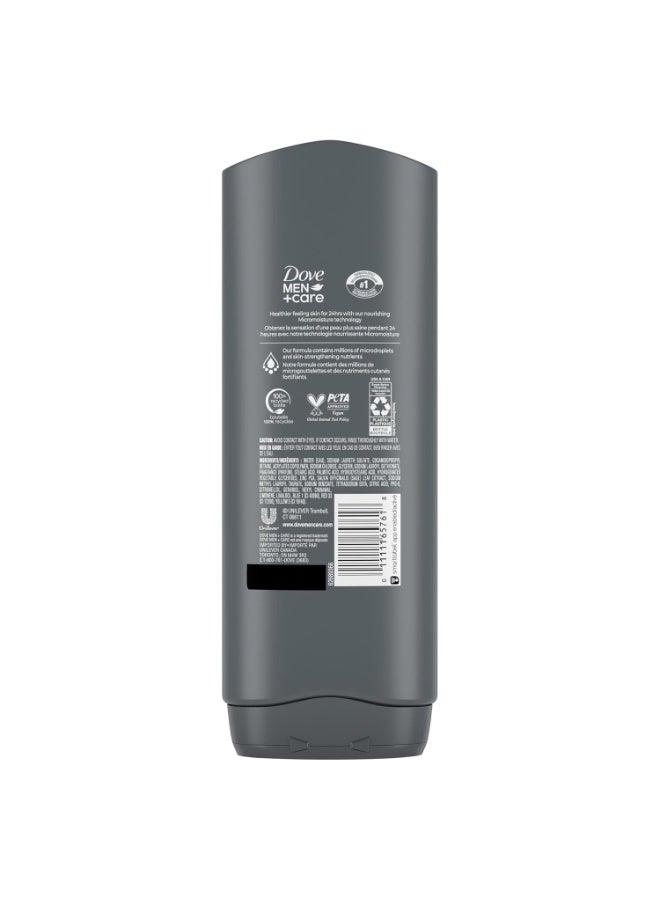 دوف من+كير غسول الجسم والوجه من دوف للرجال، غسول الجسم بالمعادن المنعشة والمريمية، مع تقنية الترطيب الدقيق المغذي لمدة 24 ساعة، 532 مل - Image 5