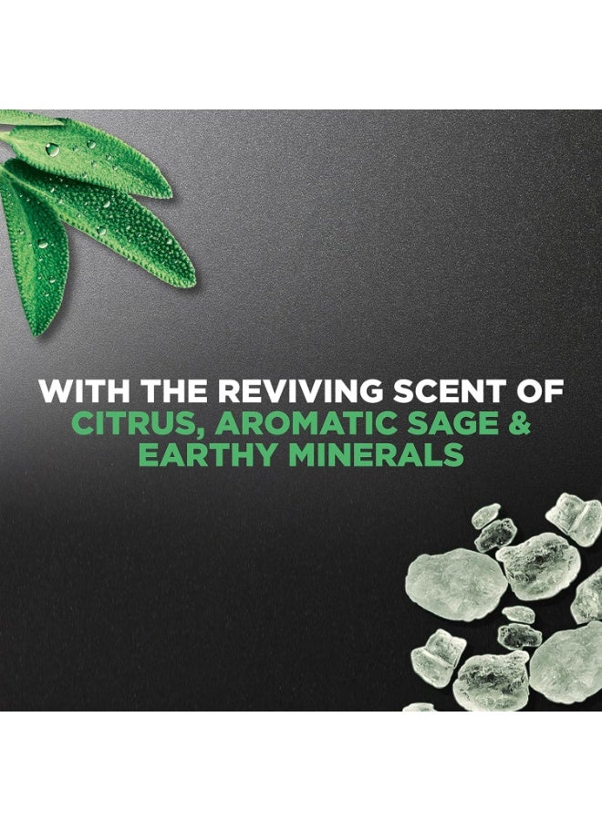 دوف من+كير غسول الجسم والوجه من دوف للرجال، غسول الجسم بالمعادن المنعشة والمريمية، مع تقنية الترطيب الدقيق المغذي لمدة 24 ساعة، 532 مل - Image 4