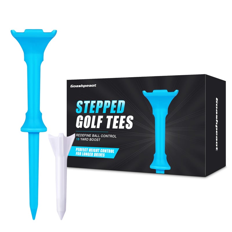 Goashpeaot High Perfomance Material Golf Tees, Unbreakable & Stability Professional Golf Tees, Perfect Tee Height at Every Shot Golf Tees - Image 1