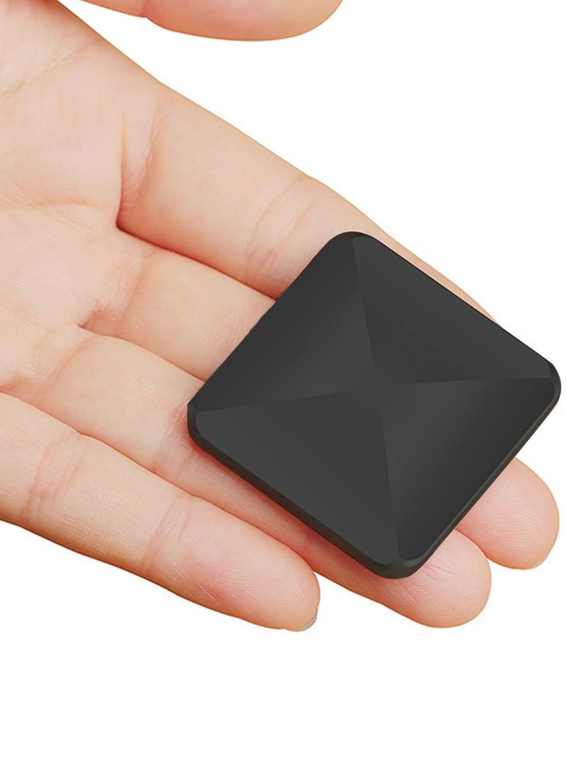 Zikra Kinetic Metal Finger Flip Toy - Desktop Stress Relief Spinner, Pocket Decompression Game for Office Use, Black Rotary Toy for Enhanced Focus and Relaxation. - Image 1