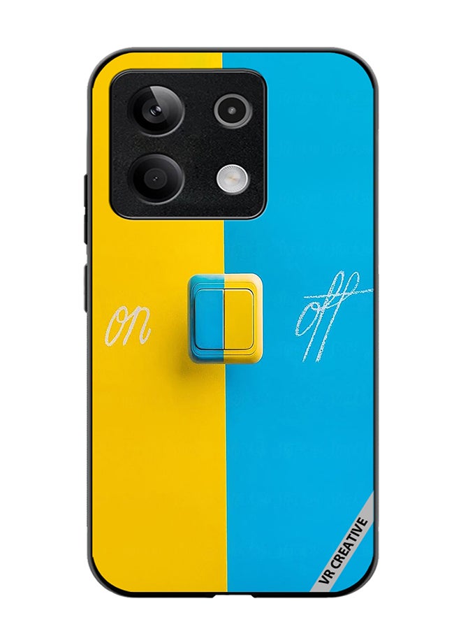 VR CREATIVE Protective Case Cover For Xiaomi Poco X6 On Off Design Multicolour - Image 1