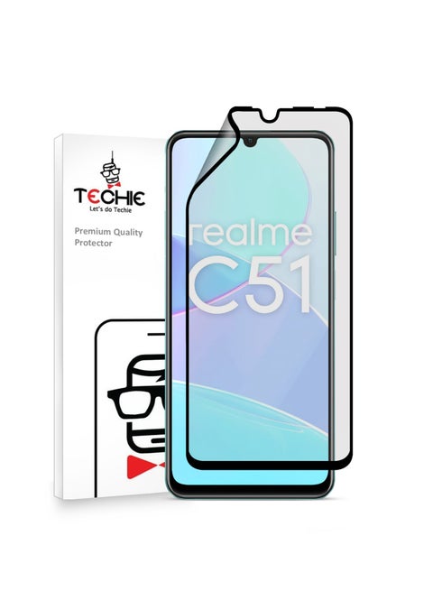 9D Matte Ceramic Screen Protector Film for Realme C51 – Smooth Feel Anti Fingerprint Bubble Free