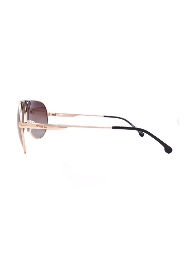 MEC Oversized Sunglasses With Leather On Bridge 39976-C2  - Image 3
