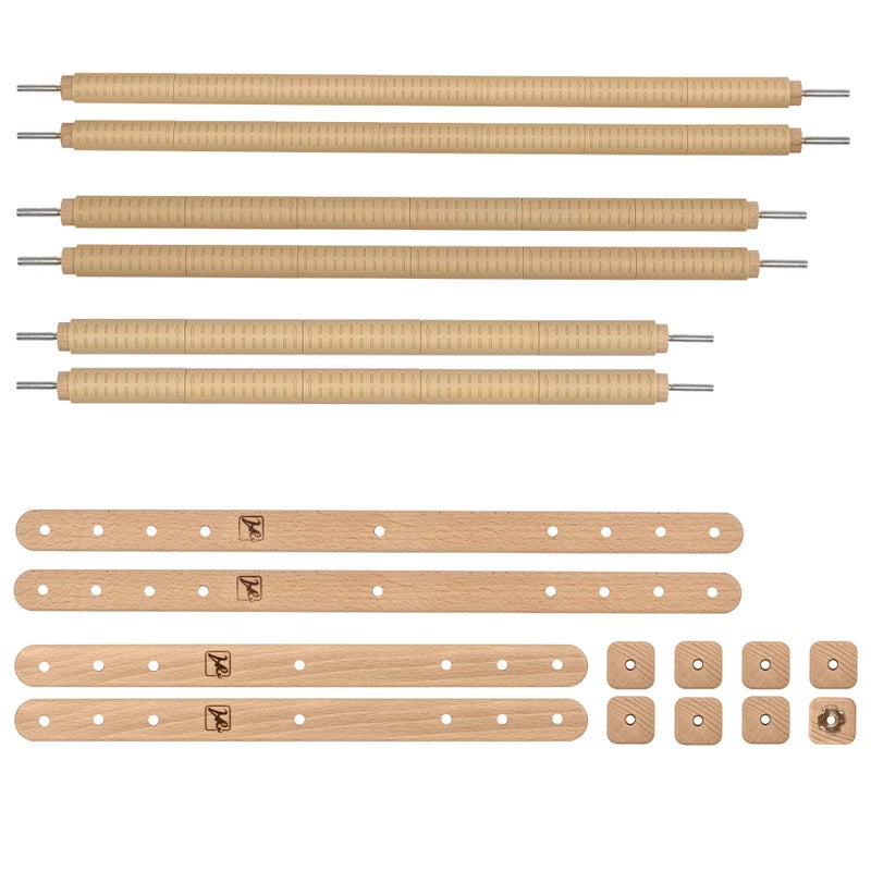 ARABESKA Arabeska Cross Stitch Scroll Frame Set with Plastic Clamps from Beech Hardwood Different Sizes SLSE Large 