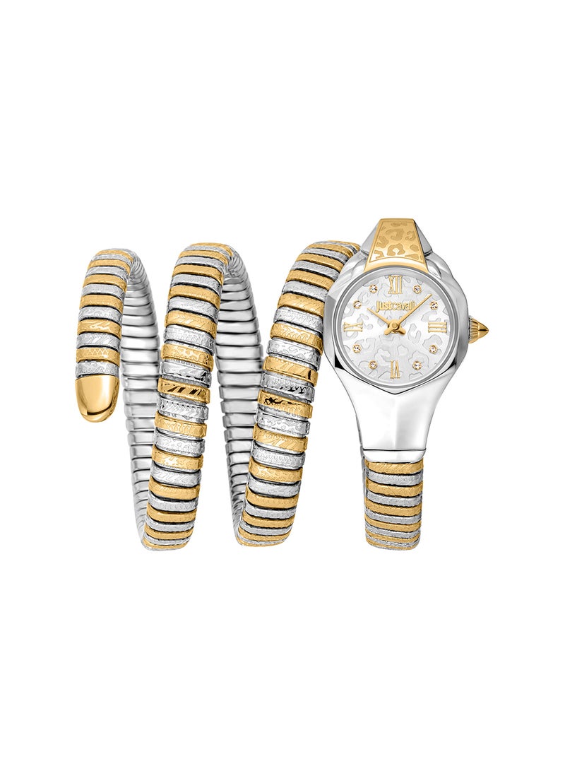 Just Cavalli ساعة يد ستانلس ستيل بعقارب دائرية الشكل JC1L271M0055 للنساء - 22 ملم - Image 1