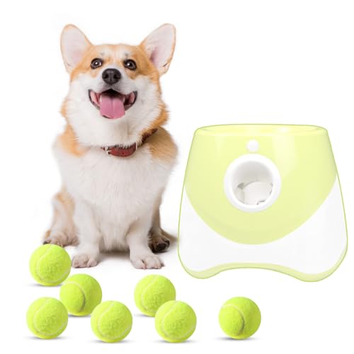 ZIYIZE Mini Tennis Balls, 6 Pack 2 inch Dog Tennis Balls, Easy Catching Pet Playing Ball for 2 inch Dog Ball Launcher - Image 2