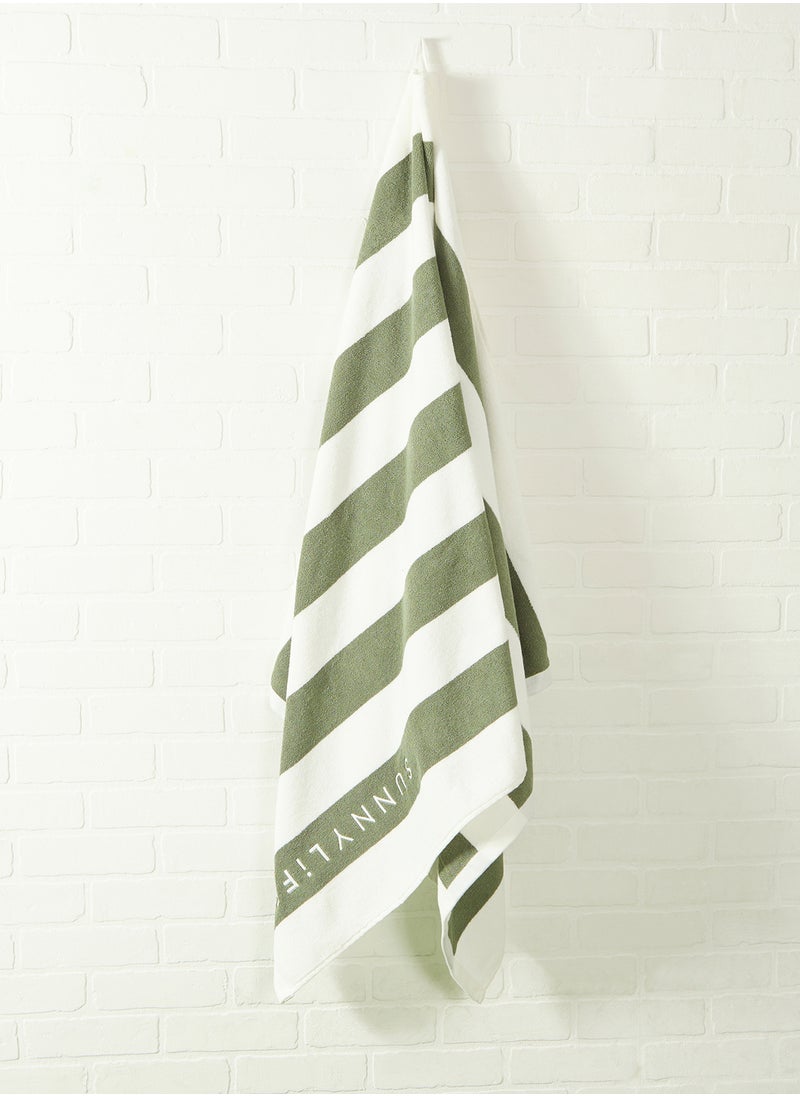 Beach Towel The Vacay Olive Stripe - pzsku/Z07909F3084FEC79508E9Z/45/_/1742379481/f279d9af-e5b1-4772-adbf-51cbc51c778f