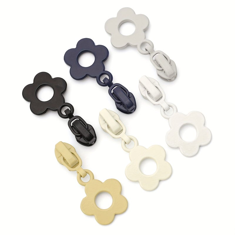 Lotus Root Starch 151 Color Number 3 Nylon Zipper Pulls 10 Pcs for Sewing Projects - Image 5