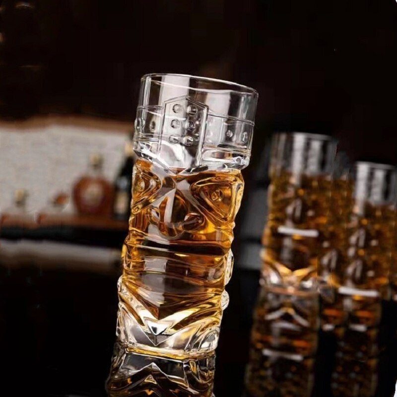 Artment Tiki Tower Glasses Set of 4 - Image 5