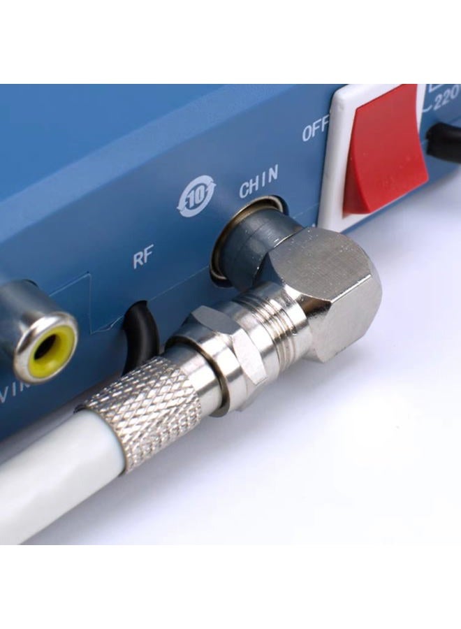 EZYUMM 5-Pack RG6 F-Type Twist-On Coaxial Connector - Image 4