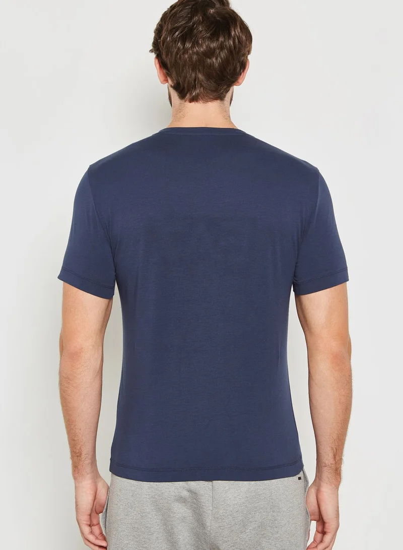 EA7 Emporio Armani Train Visibility V-Neck T-Shirt