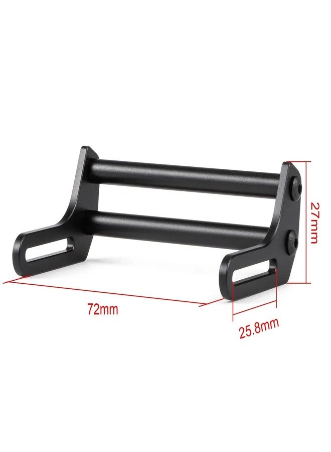 ZMHOBBY Aluminum Front Bumper with Optimum Approach Angle for 1/10 Power Wagon Body Cliffhanger Body Gspeed UGRC LCG Chassis Cheater Rigs - Image 2
