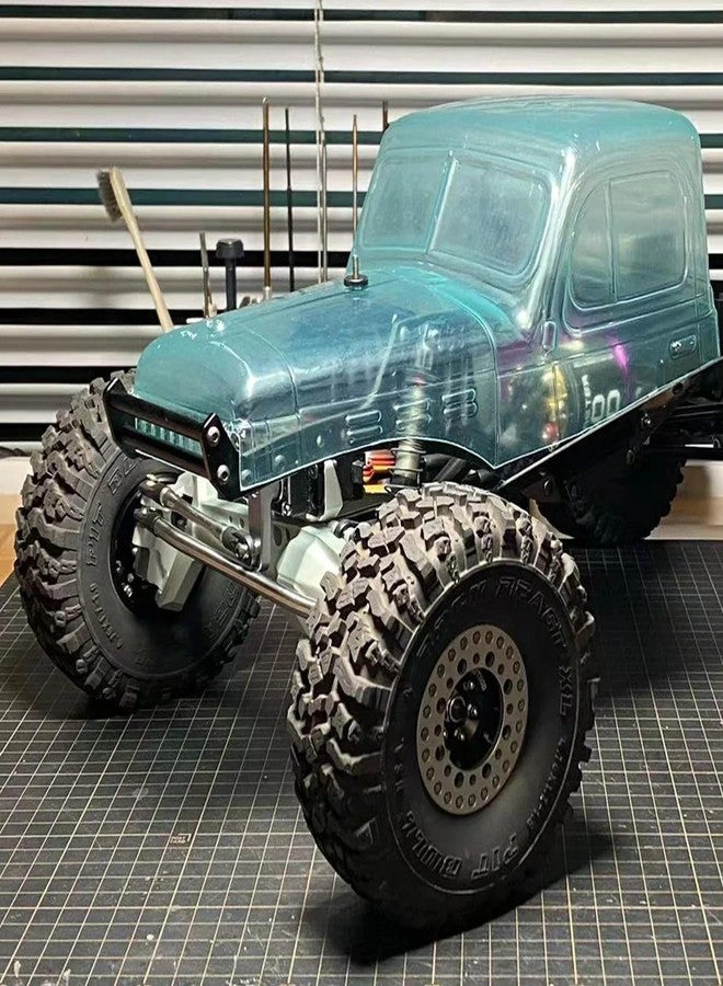 ZMHOBBY Aluminum Front Bumper with Optimum Approach Angle for 1/10 Power Wagon Body Cliffhanger Body Gspeed UGRC LCG Chassis Cheater Rigs - Image 3