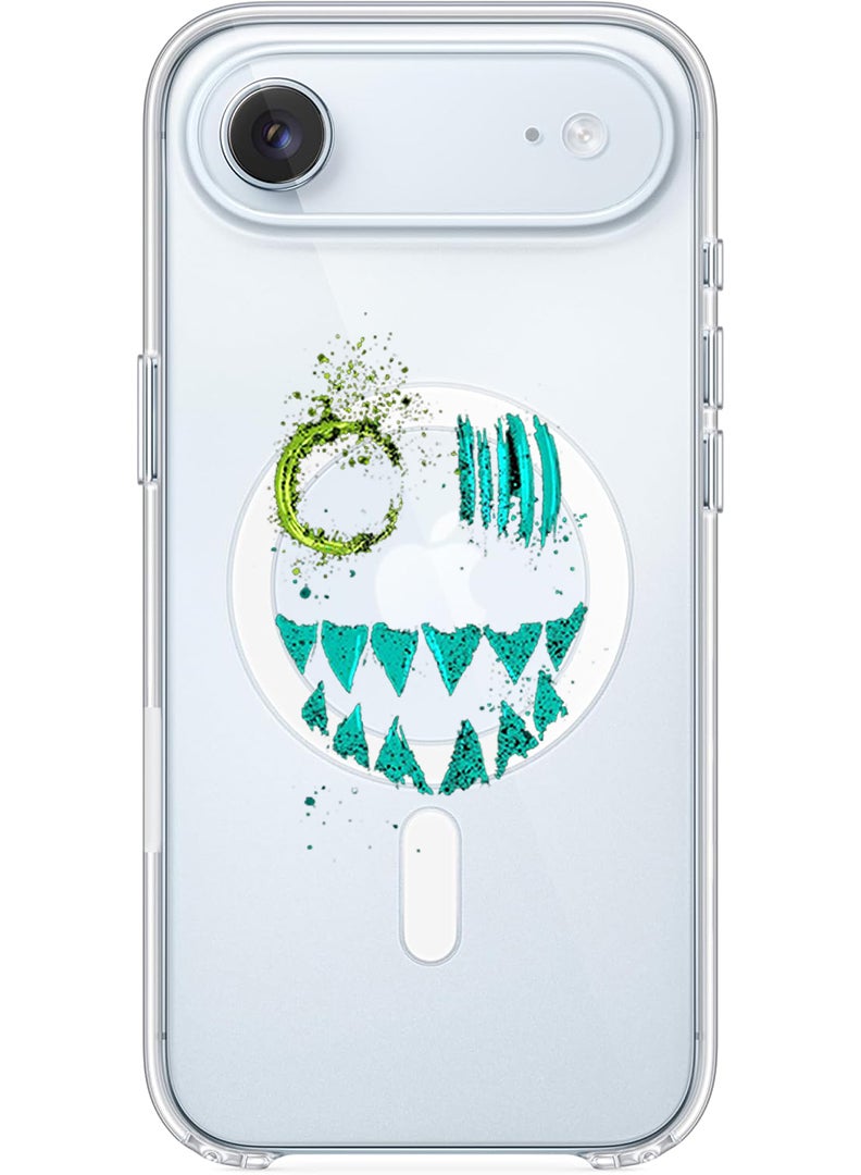 Theodor Magnetic Case for Apple iPhone 17 Air Compatible with MagSafe Wireless Charging, Shockproof Phone Bumper Cover - ghost - Image 1