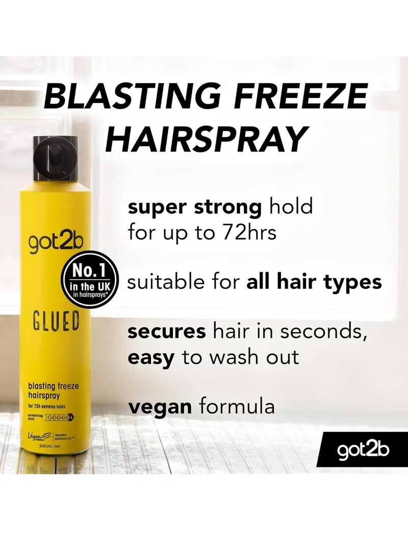 جوت تو بي جات تو بي غلويد سبراي بخاخ تثبيت الشعر 300 مل من قطعتين - Image 3
