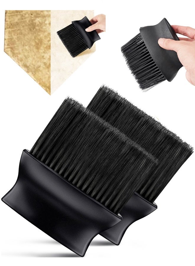 2PCS Umpire Brush, Baseball Home Plate Brush with Plastic Handle for Softball Referee Gear - Image 1